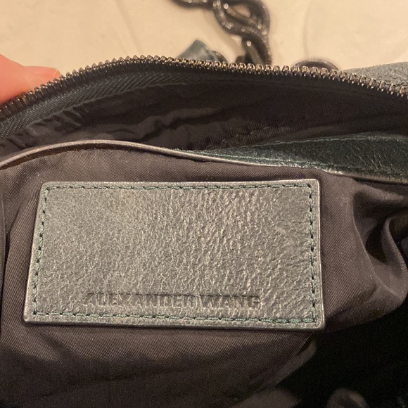 ALEXANDER WANG - BRENDA BAG in HUNTER GREEN - Picture 12 of 13